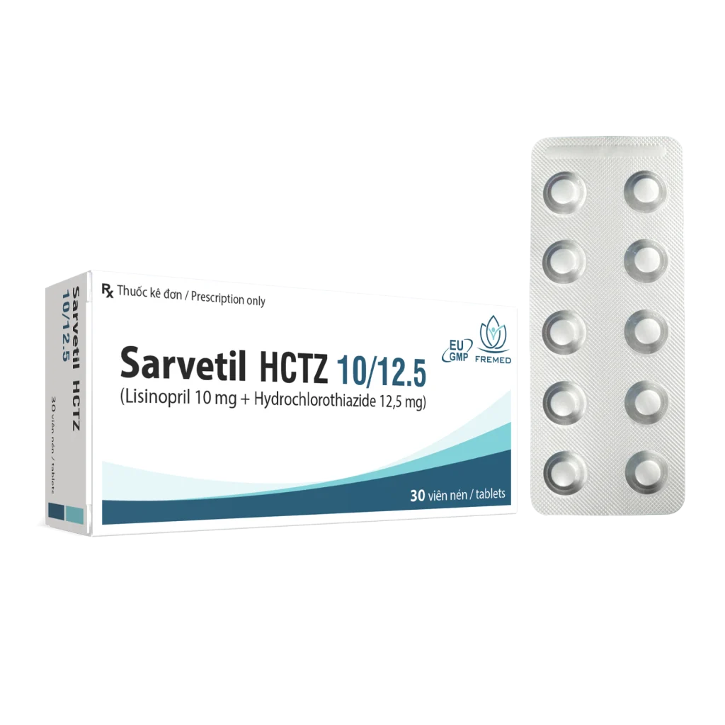 Sarvetil HCTZ 10/12.5