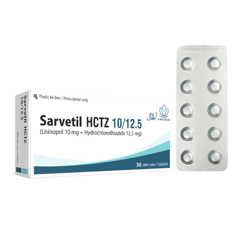 Sarvetil HCTZ 10/12.5